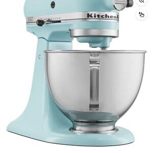KitchenAid Aqua Mixer with Silver Bowl
